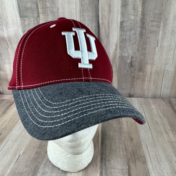 Indiana University IU Hoosiers Top of the World Hat Memory Fit One Size Fits All - Picture 1 of 8